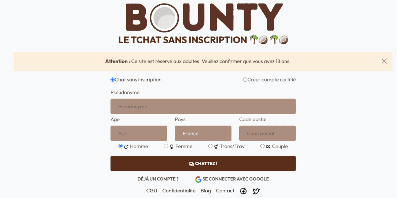 Capture d’écran illustrant le dossier Bounty et Arcom