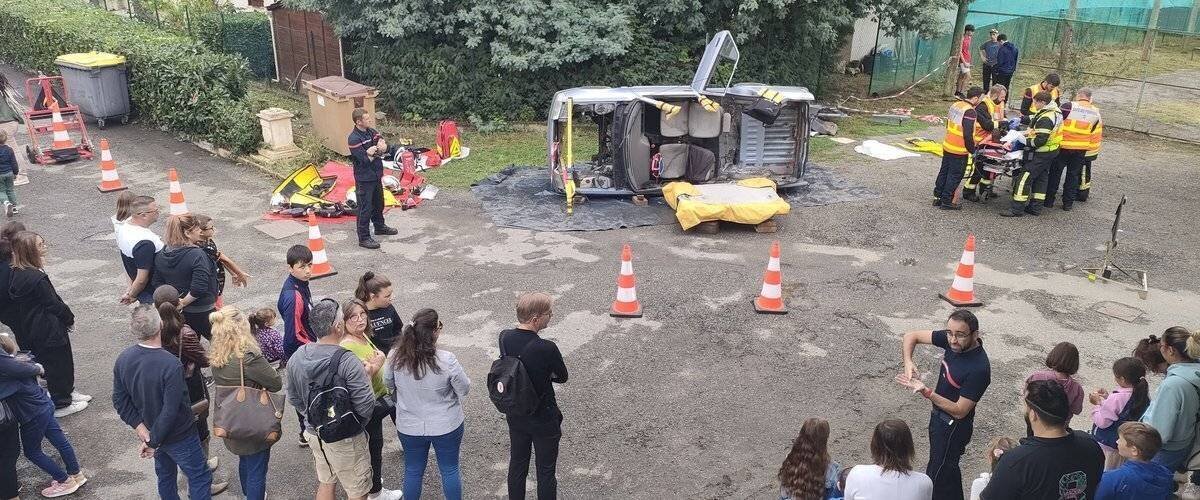 Forum des associations à Gimont, stands et participants