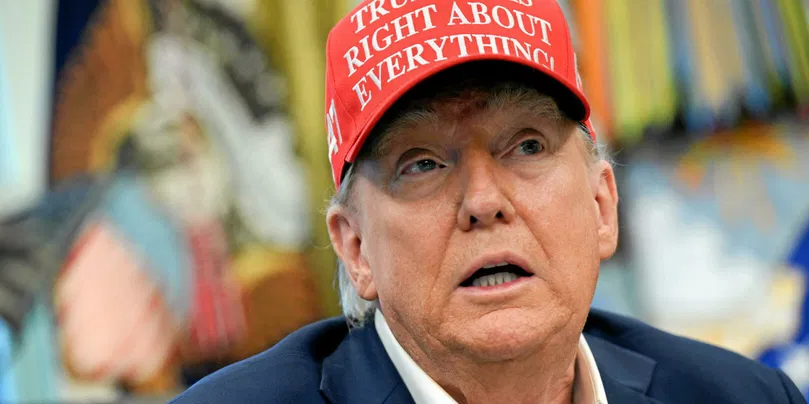 Donald Trump dans le Bureau Ovale