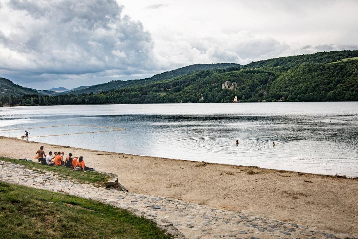 Ciel sombre et orageux dans le sud