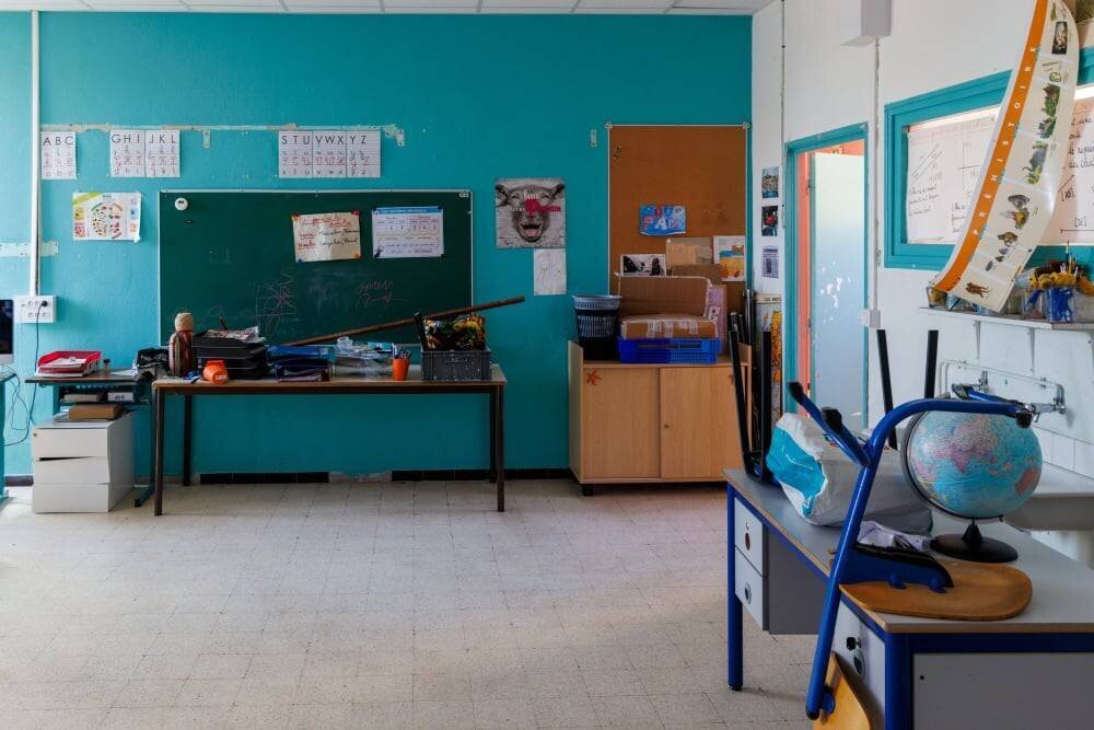 Élèves et parents face à un épisode météo