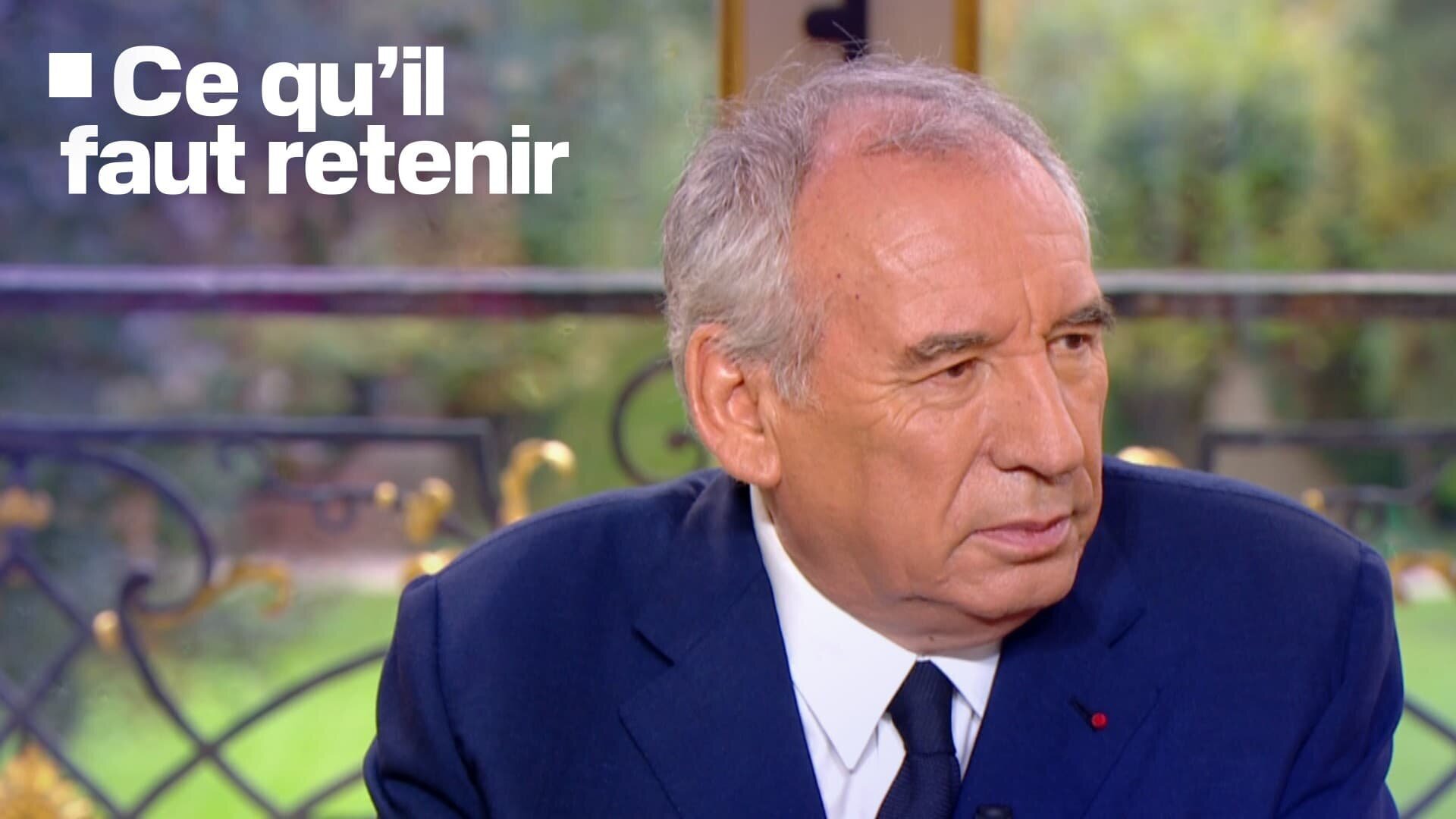 Bayrou à Matignon dimanche 31 août 2025