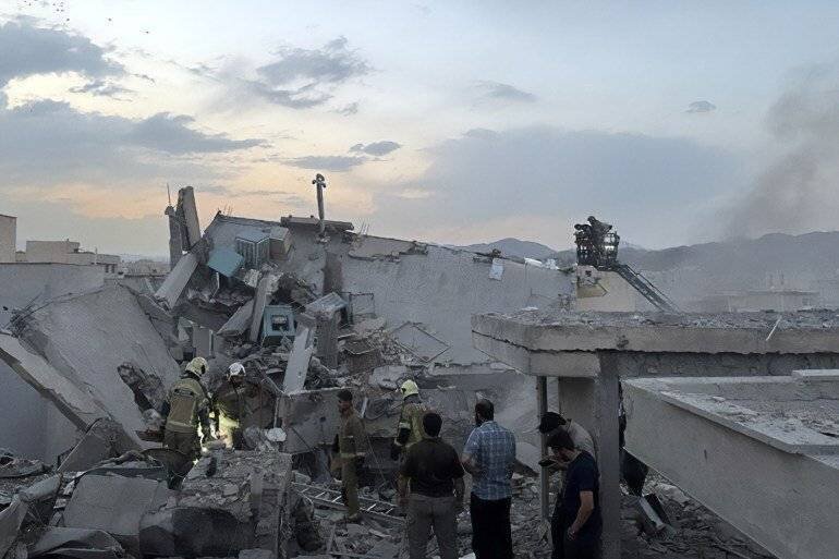 Explosions à Téhéran lors du conflit