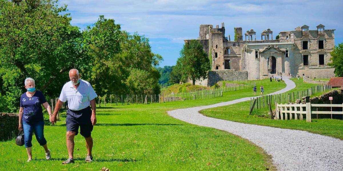 Château Gramont à Bidache, lauréat Loto Patrimoine 2025