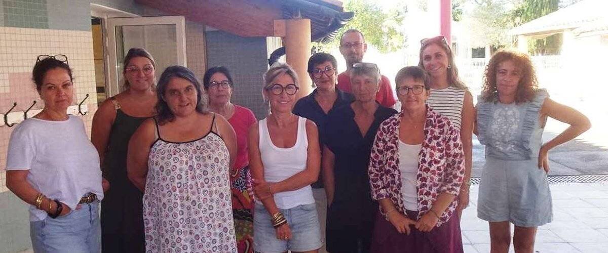 Rentrée des enseignantes à l’école des Amandiers