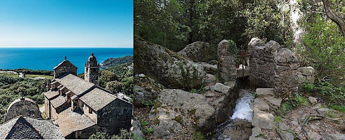 Église Saint-Cyprien de Morsiglia, Corse, site du Loto du patrimoine