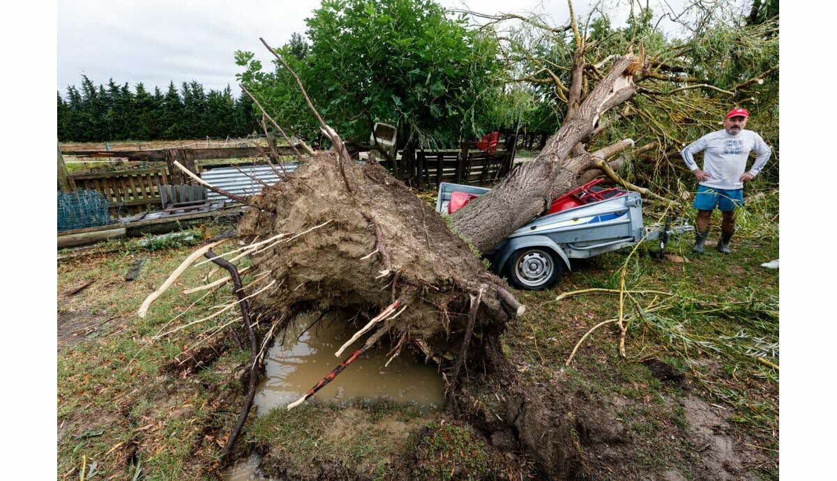 Dégâts dans les quartiers d'Orange après les orages