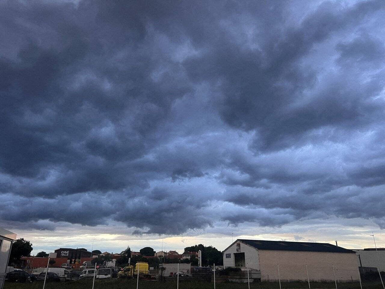 Orages dans le Var observés par radar