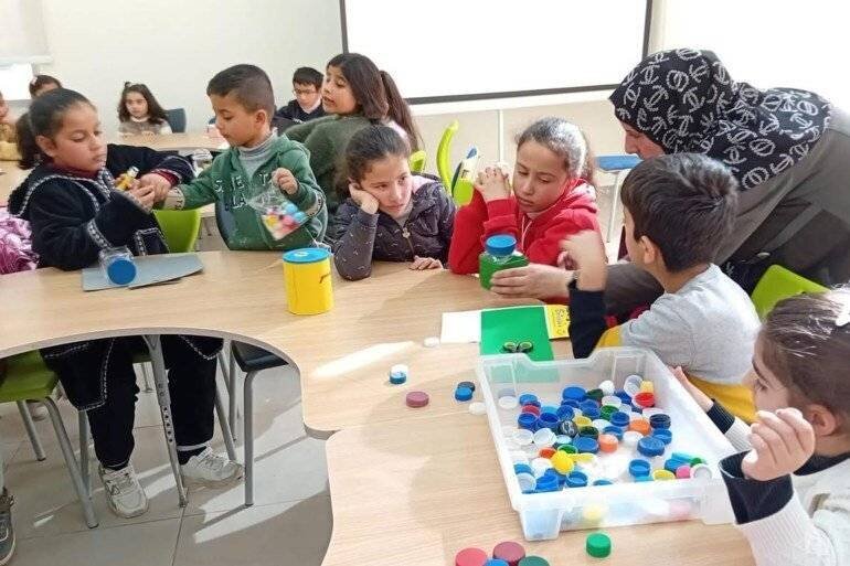 Participation d'écoles jordaniennes aux activités de l'initiative