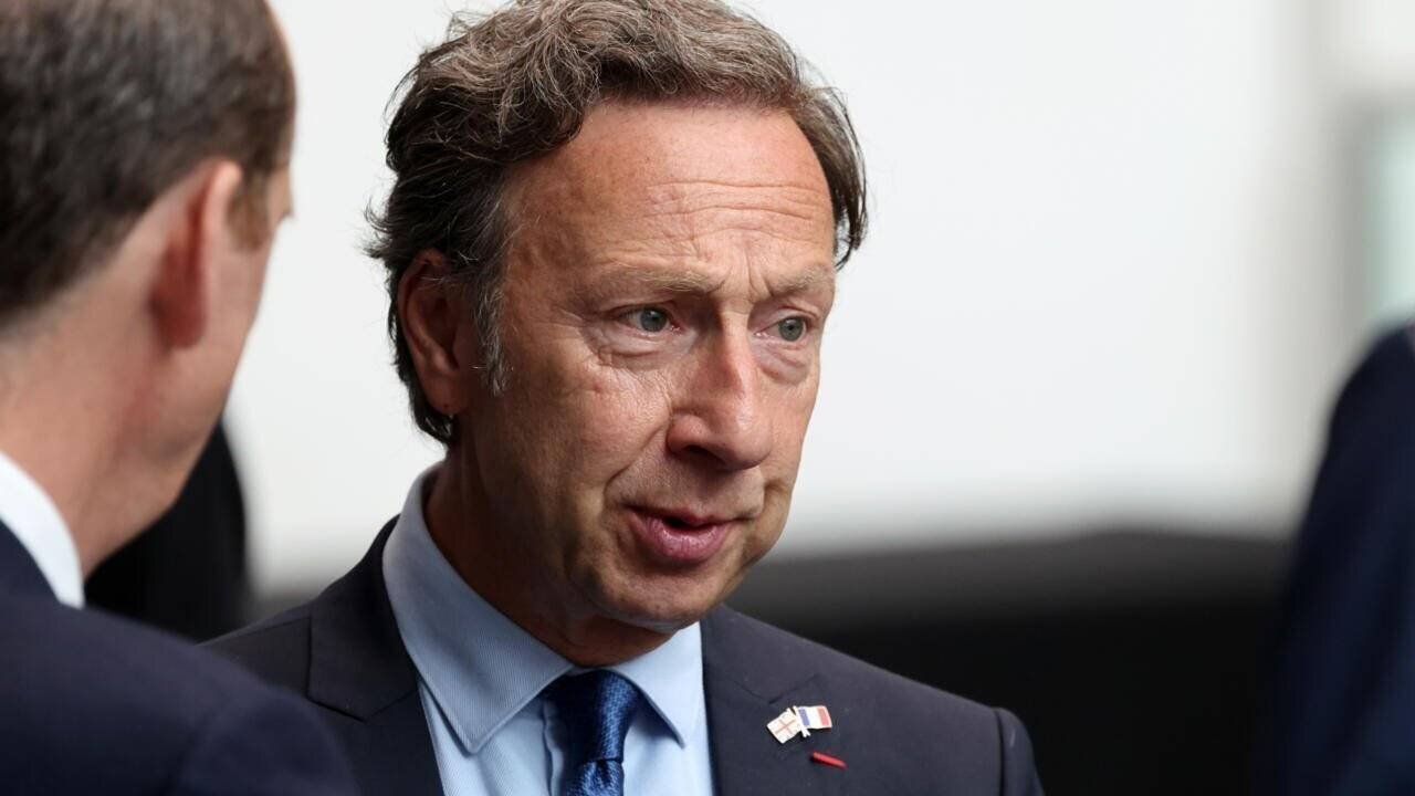 Stéphane Bern lors d'une émission sur le patrimoine