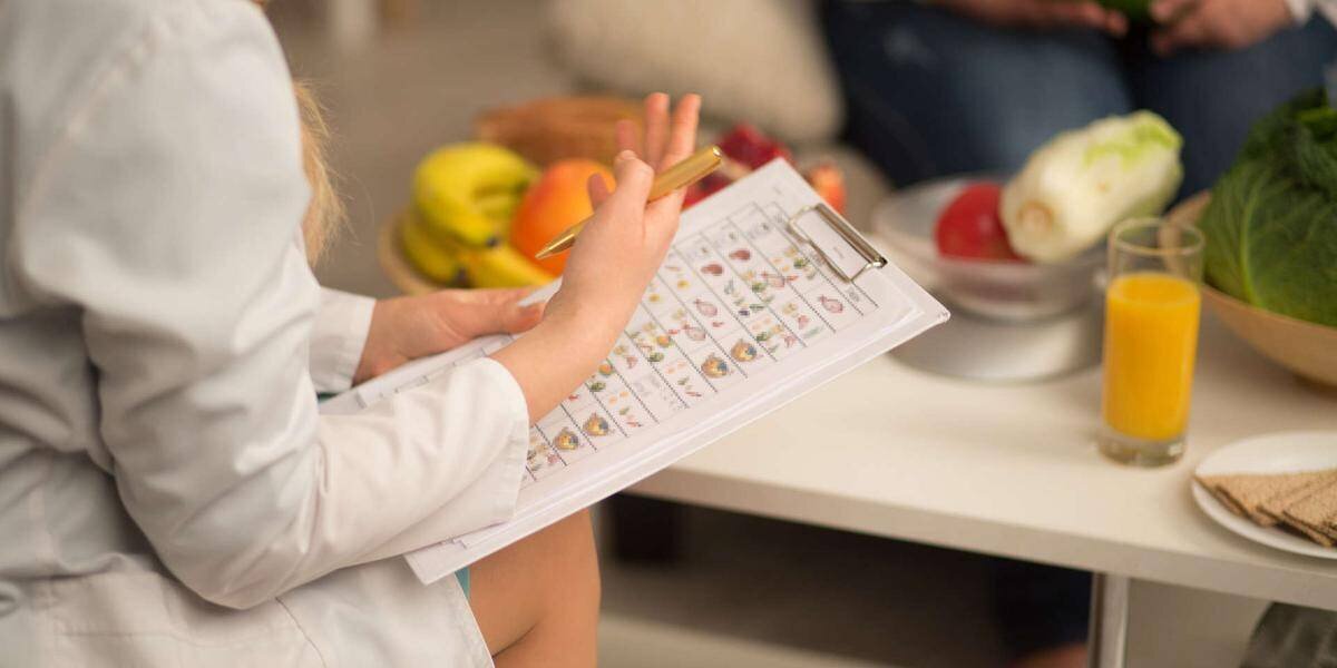 Illustration nutrition et consultation diététique