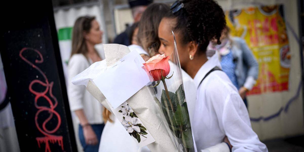 Lycée de Nantes après l’attaque, photo d’illustration