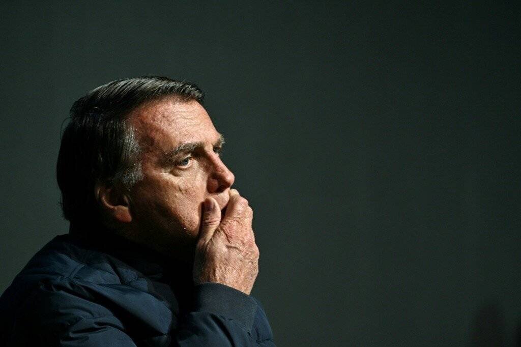 Bolsonaro lors des audiences du procès