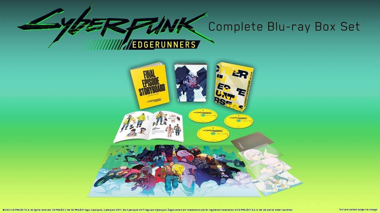 Coffret Blu-ray Cyberpunk Edgerunners