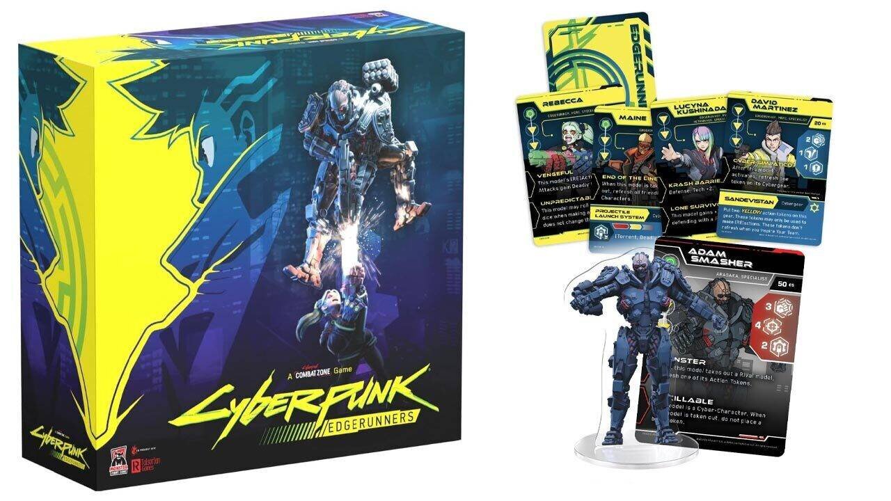 Jeu de plateau Cyberpunk: Edgerunners Combat Zone
