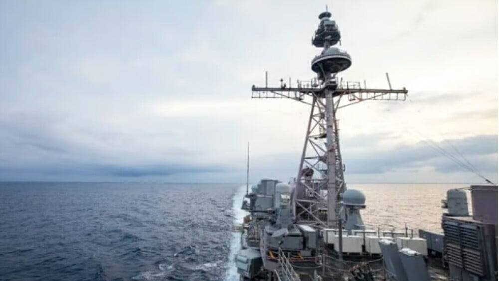 Croiseur américain impliqué dans l’opération