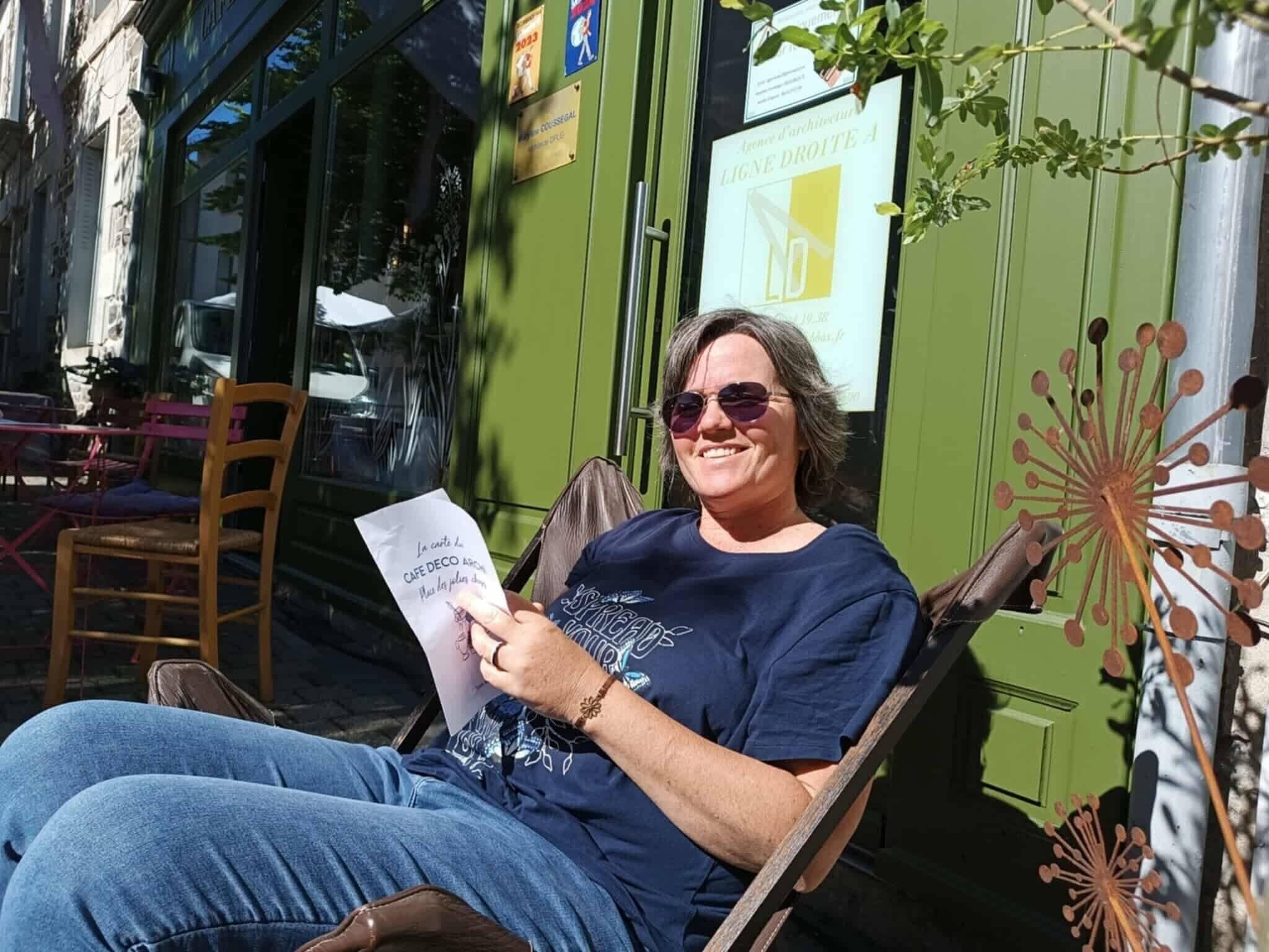 Caroline Grandjean, institutrice et directrice d'école