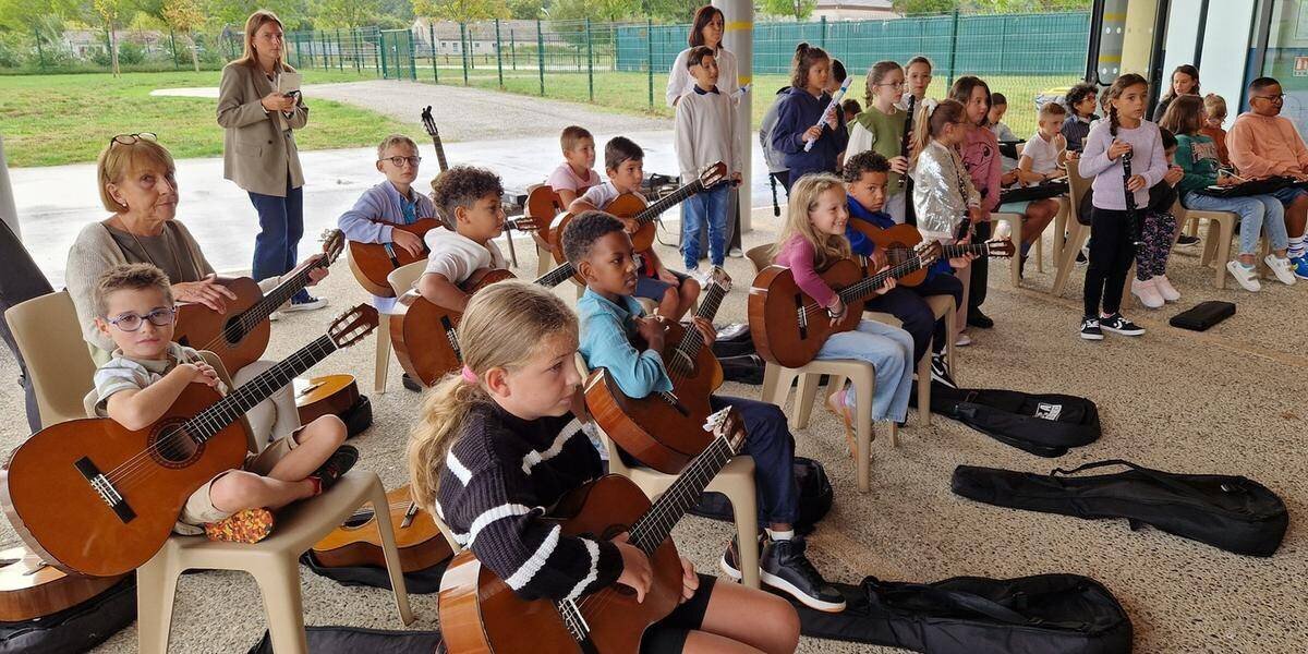 Rentr e9e Estillac orchestre scolaire