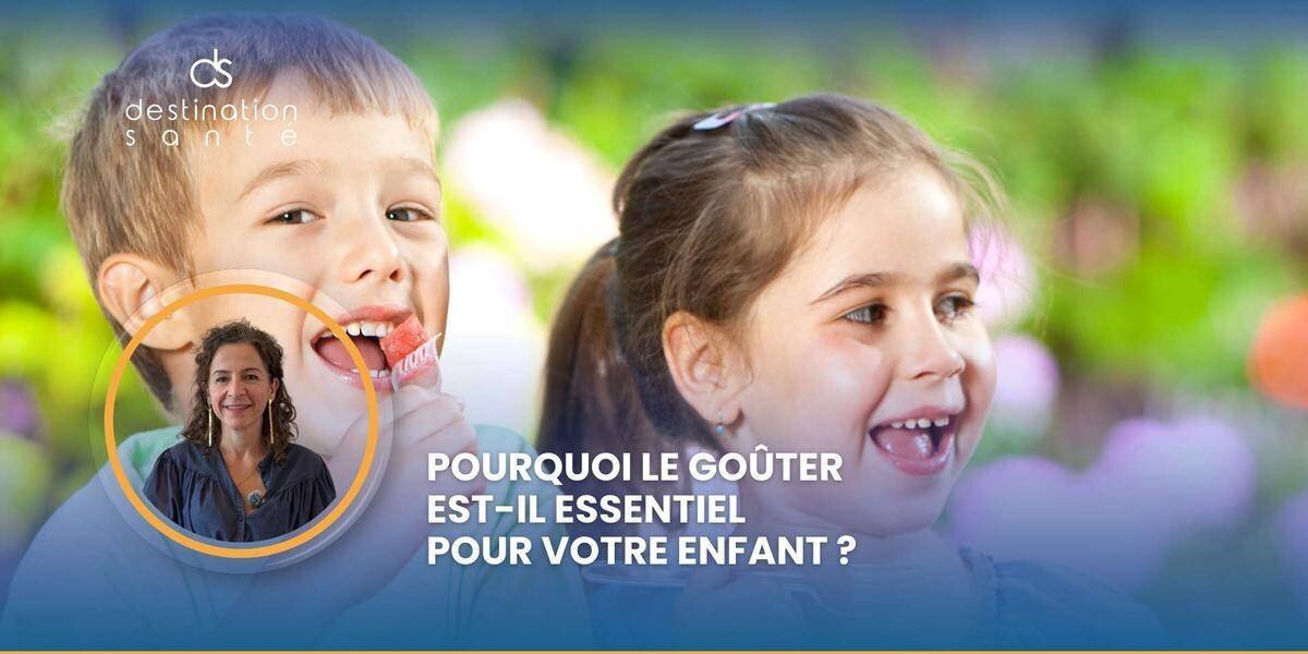 Goûter équilibré pour enfant