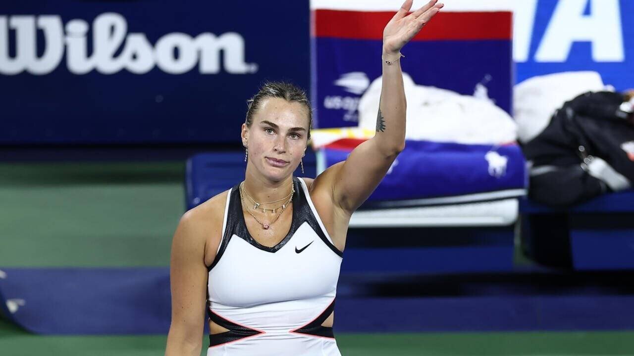 Aryna Sabalenka après victoire à l'US Open