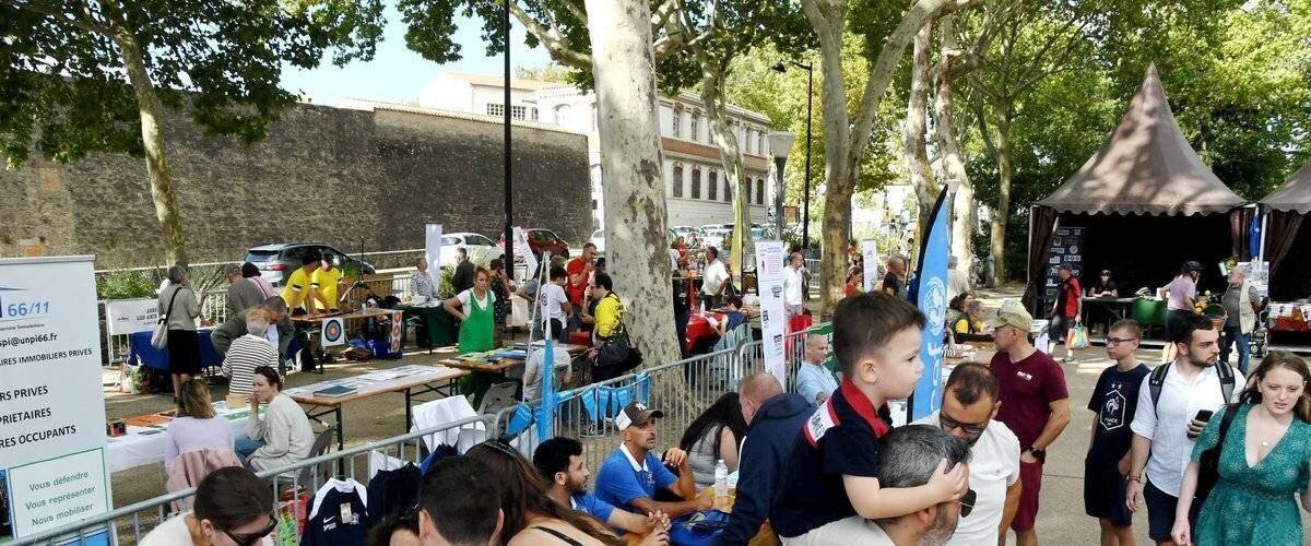 Ouverture du forum des associations à Carcassonne