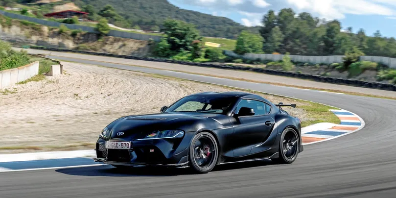 Toyota GR Supra Final Edition, suspensions et pneus Michelin