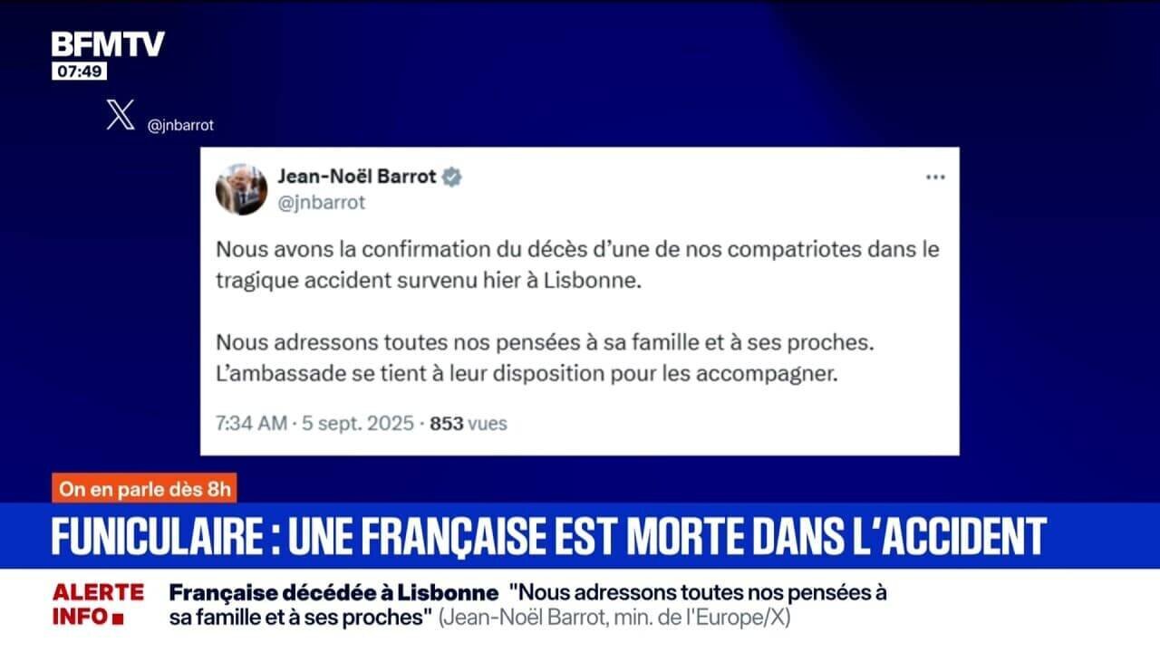 Intervention sur le site de l accident du funiculaire à Lisbonne