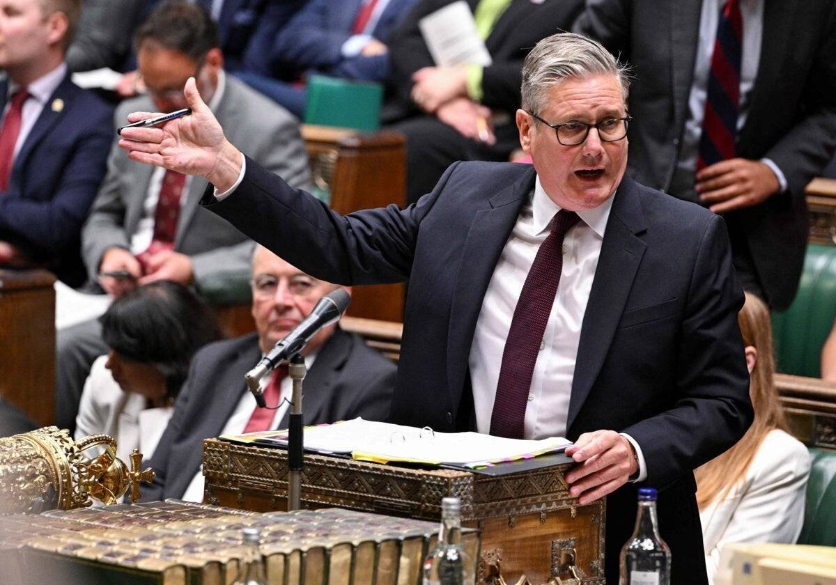 Keir Starmer et membres du cabinet à Downing Street