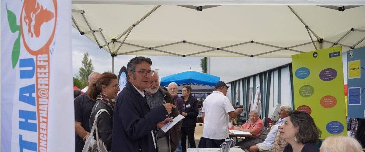 Vue du forum des associations à Frontignan la Peyrade