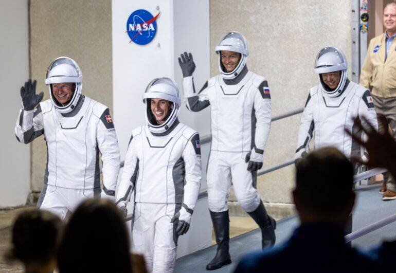 Équipage de la mission Crew‑7 de la NASA (EPA)