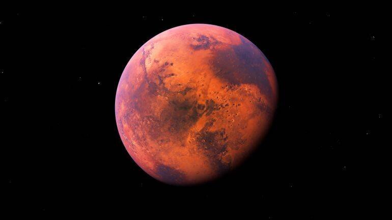 Représentation du planétaire Mars (Shutterstock)