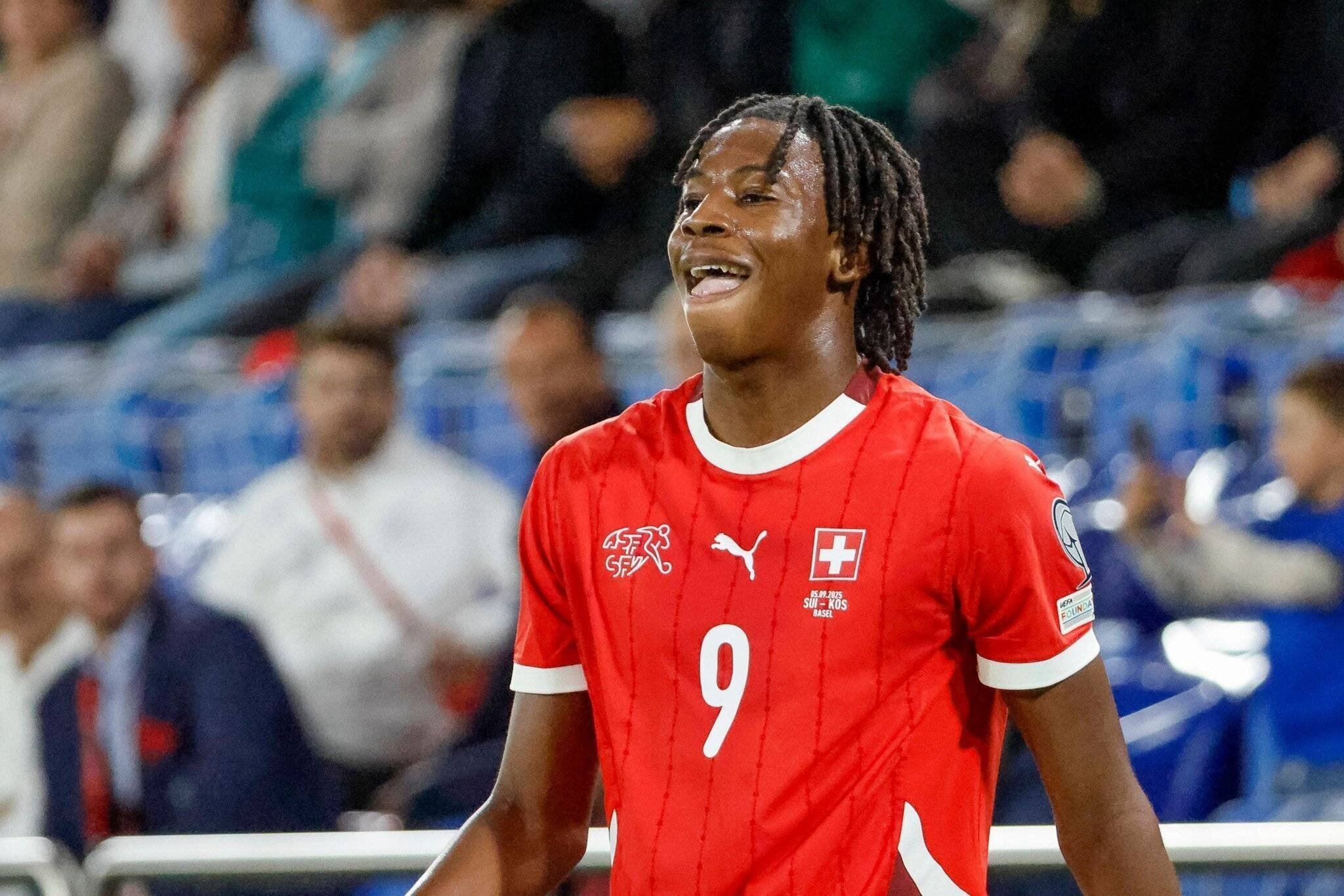 Johan Manzambi en mouvement