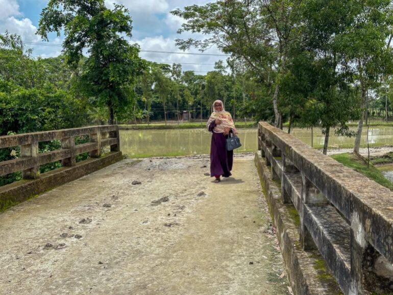 Russiah Begum, membre de l'équipe