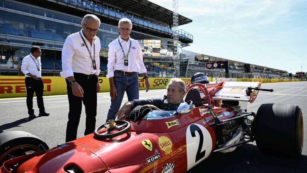 Paolo Barilla lors d'un événement à Monza