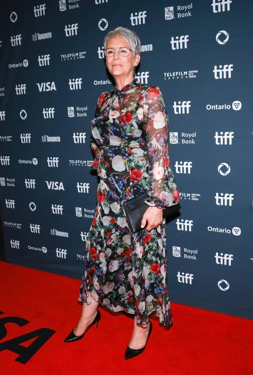 Jamie Lee Curtis sur le tapis rouge TIFF