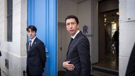 Othman Nasrou lors de la rentrée des Républicains