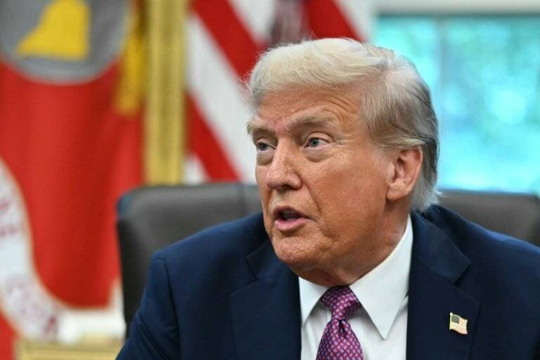 Trump et Maduro lors d'une confrontation diplomatique