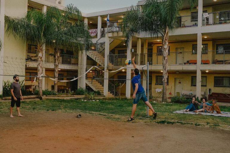Étudiants participant à la protection de fermes d'élevage