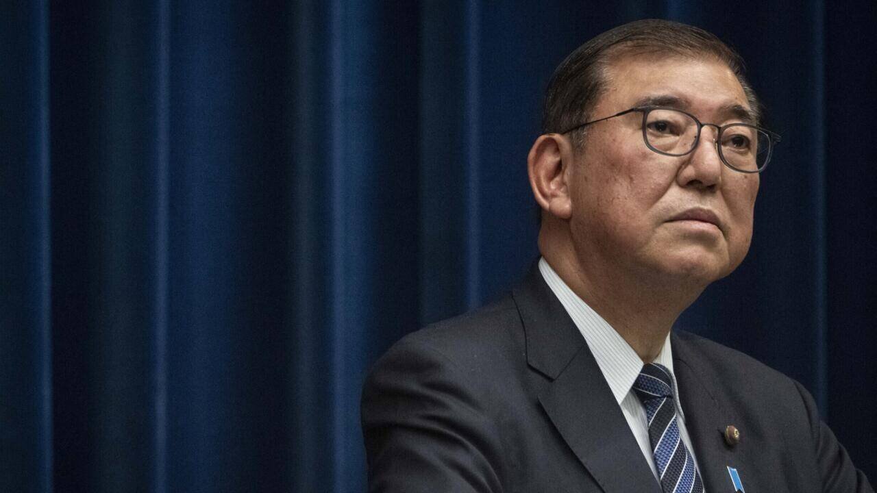 Shigeru Ishiba conférence de presse Tokyo