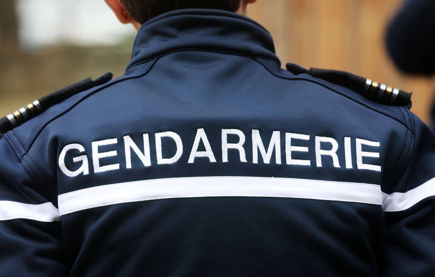 Gendarmes sur les lieux de l'intervention en Haute-Saône