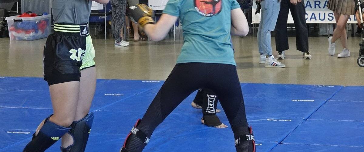 Vue générale du forum des associations à Caussade