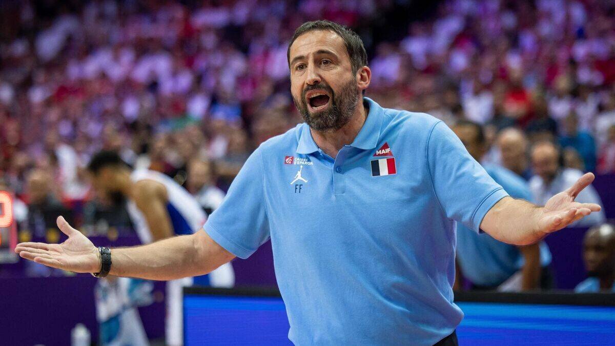 Photo d’avant-match France Géorgie 8e de finale EuroBasket 2025