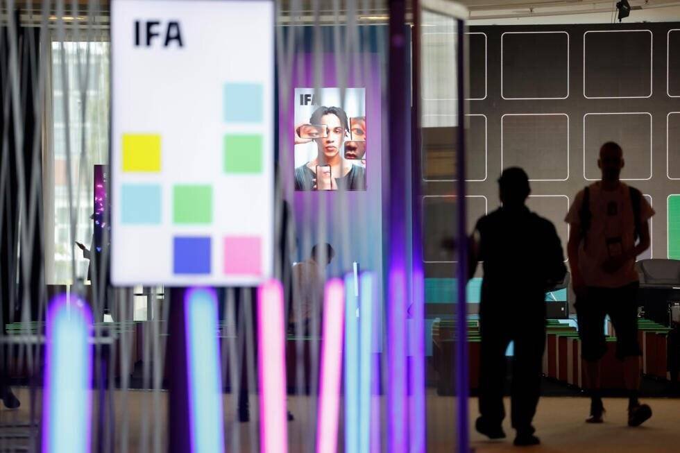 Des visiteurs au Creative Hub de l'IFA à Berlin