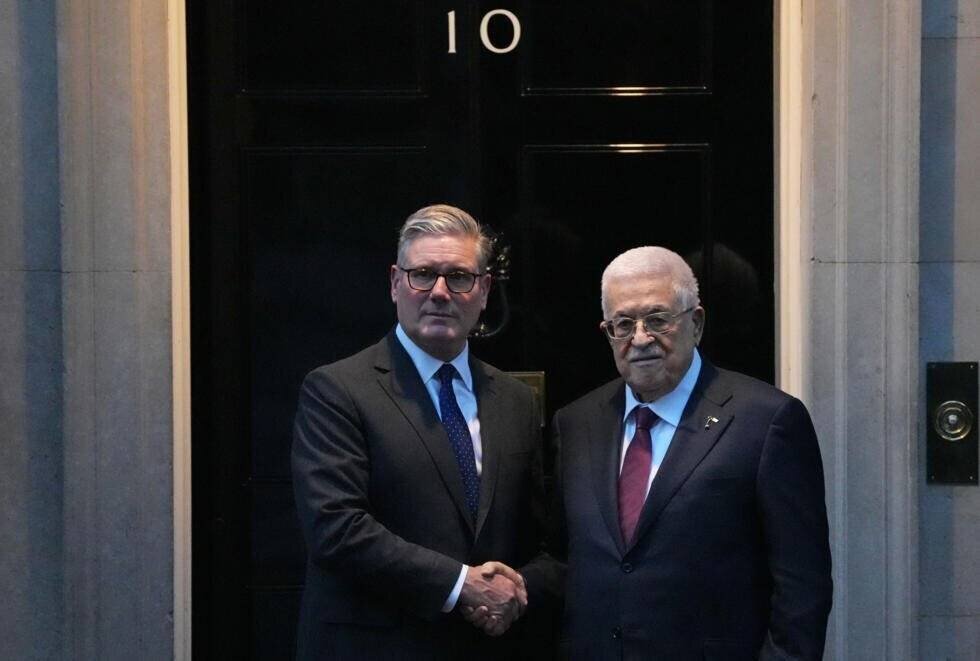 Accueil de Mahmoud Abbas au 10 Downing Street