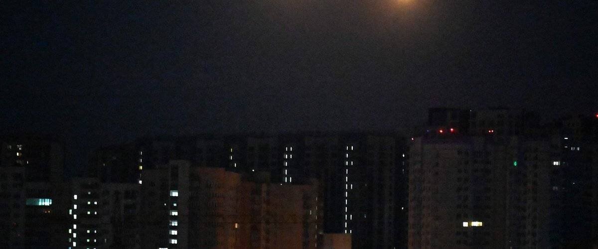 Drone dans le ciel près de la frontière polonaise