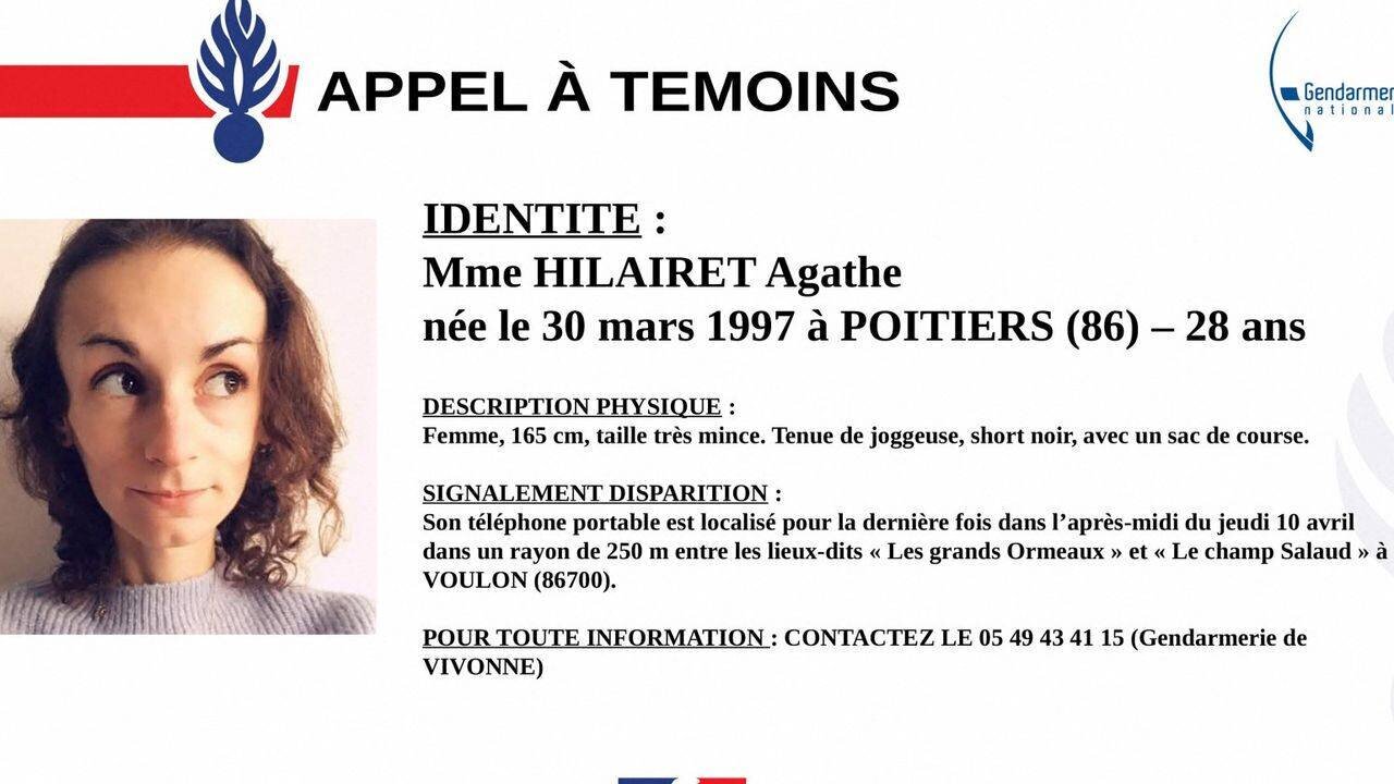 Appels à témoins liés à l’affaire Agathe Hilairet
