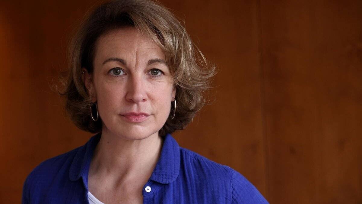 Marylise Léon lors d'un échange sur le budget