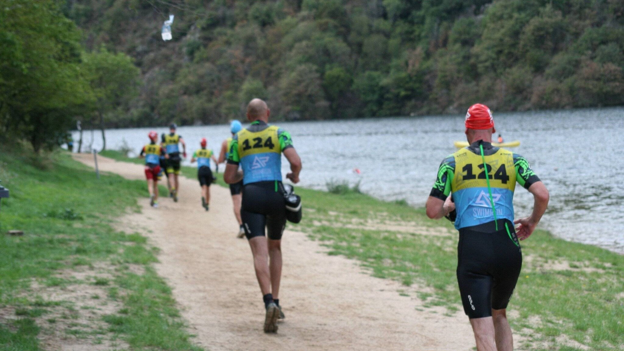 Parcours Swim Run en pleine nature en Loire