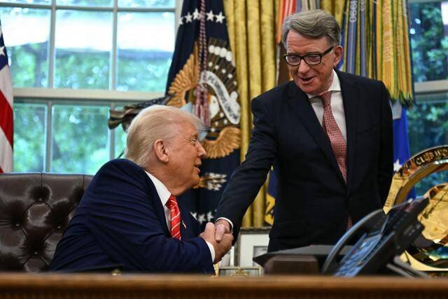 Extraits de documents sur Mandelson et Epstein