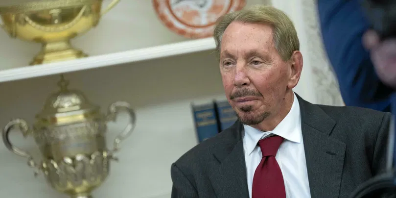 Larry Ellison sur l'île de Lanai